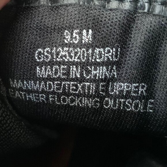 Mia Dru Chelsea Chunky Platform Ankle Booties 9.5 Black 90s Grunge Stretch - Picture 8 of 9